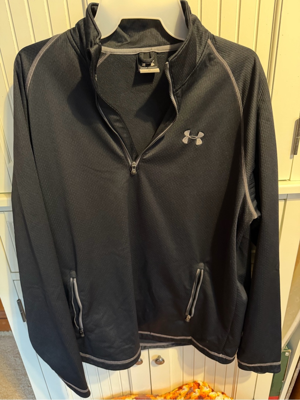 Under Armour Black Quarter-Zip Performance Jacket